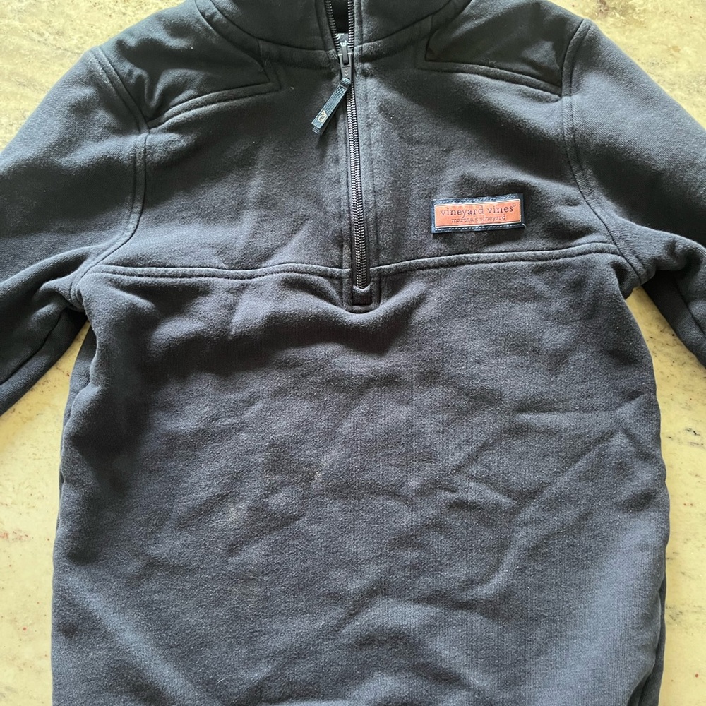 Youth medium (size 12-14) Vineyard Vines 3/4 zip